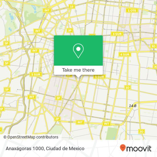 Mapa de Anaxágoras 1000