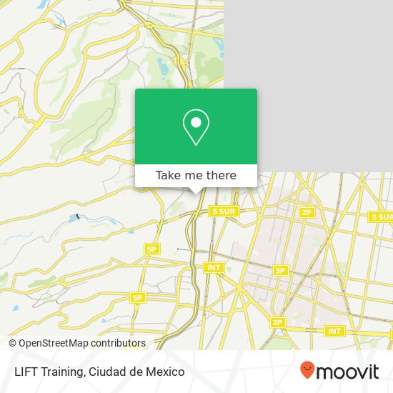 LIFT Training map