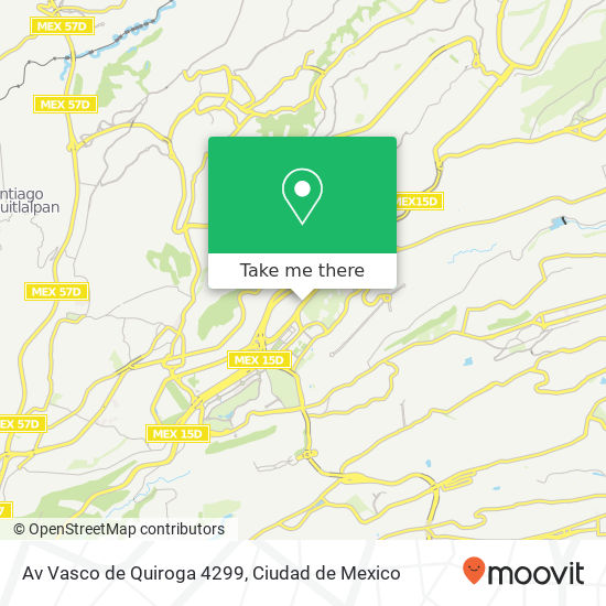 Av  Vasco de Quiroga 4299 map