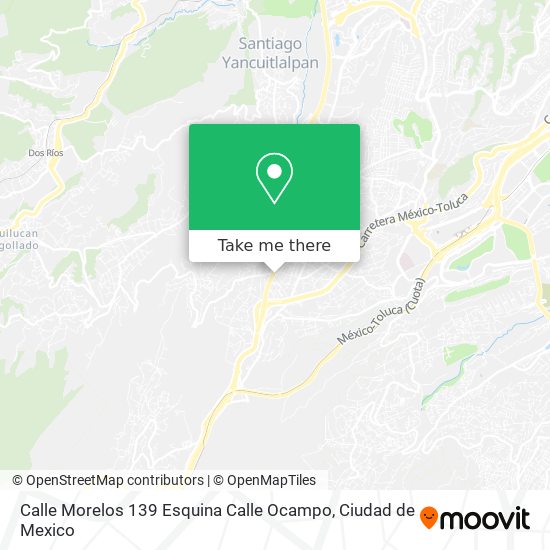 Calle Morelos   139  Esquina Calle Ocampo map