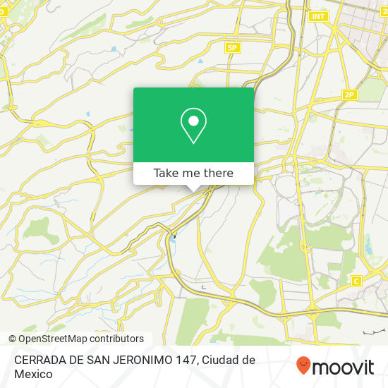 CERRADA DE SAN JERONIMO 147 map
