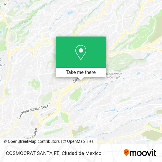 COSMOCRAT SANTA FE map