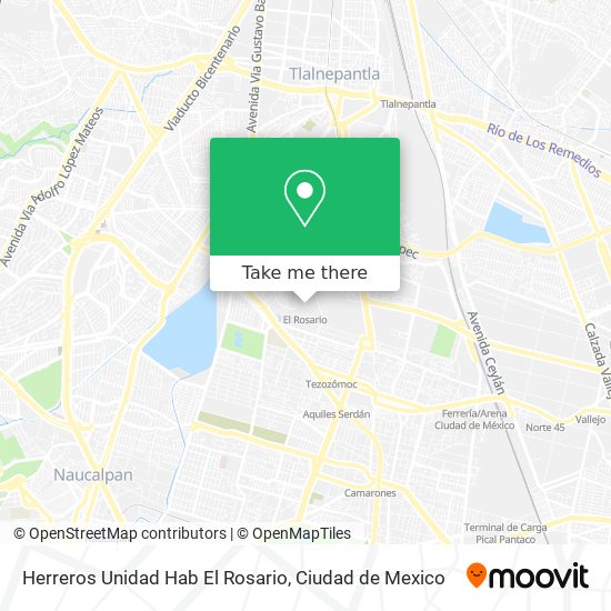 Herreros  Unidad Hab  El Rosario map