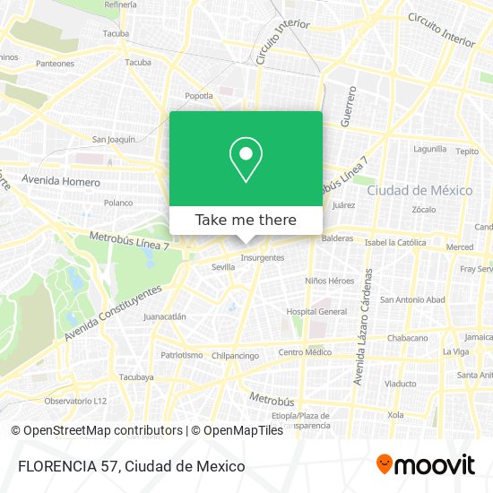 FLORENCIA   57 map