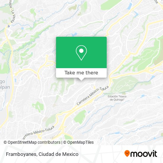 Mapa de Framboyanes