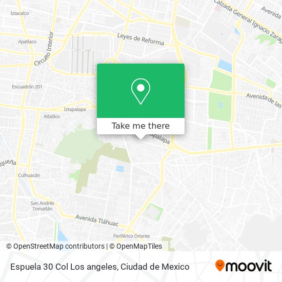 Espuela  30 Col  Los angeles map