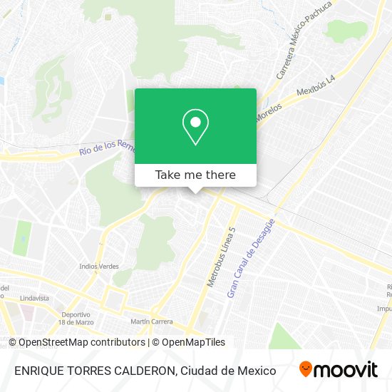 Mapa de ENRIQUE TORRES CALDERON