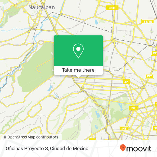 Oficinas Proyecto S map