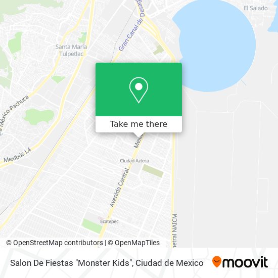 Mapa de Salon De Fiestas "Monster Kids"