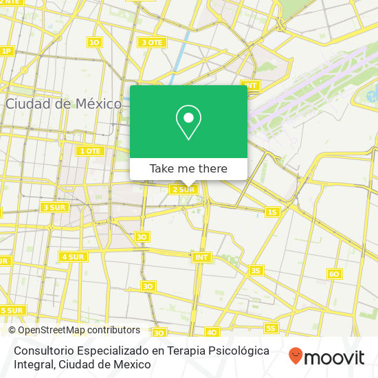 Consultorio Especializado en Terapia Psicológica Integral map