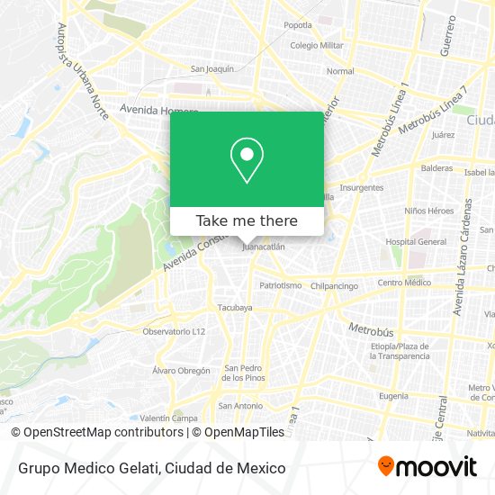 Grupo Medico Gelati map