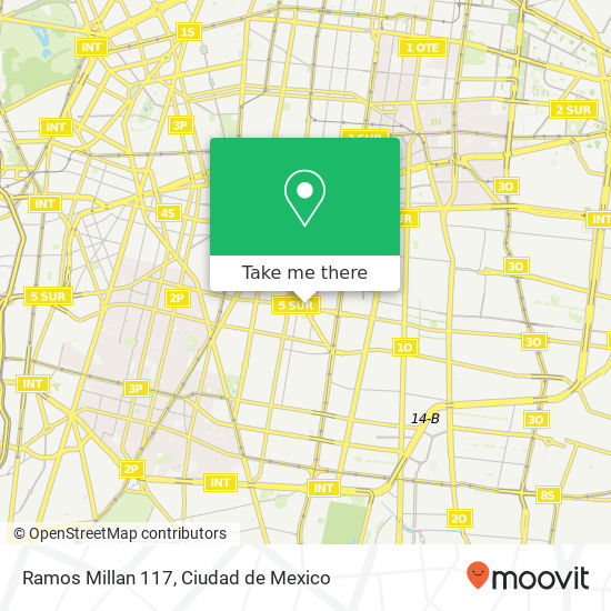 Ramos Millan 117 map