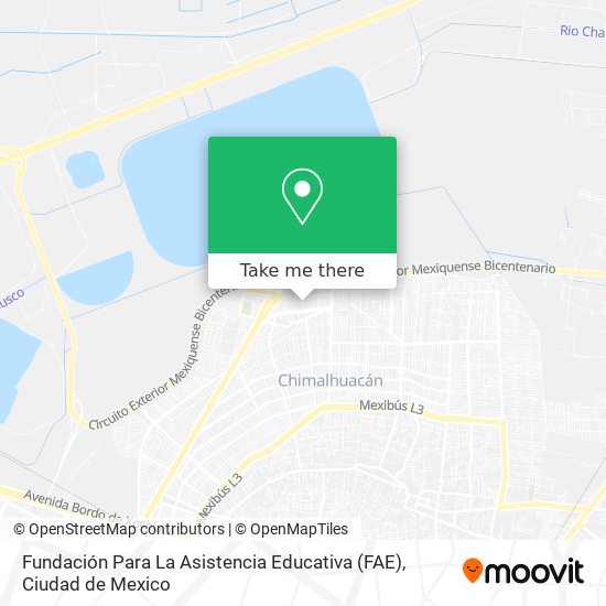 Fundación Para La Asistencia Educativa (FAE) map