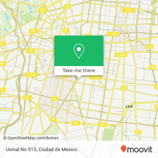 Uxmal No  515 map