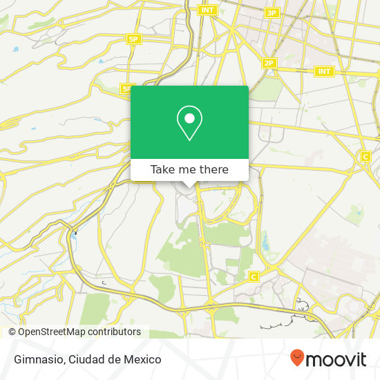 Gimnasio map