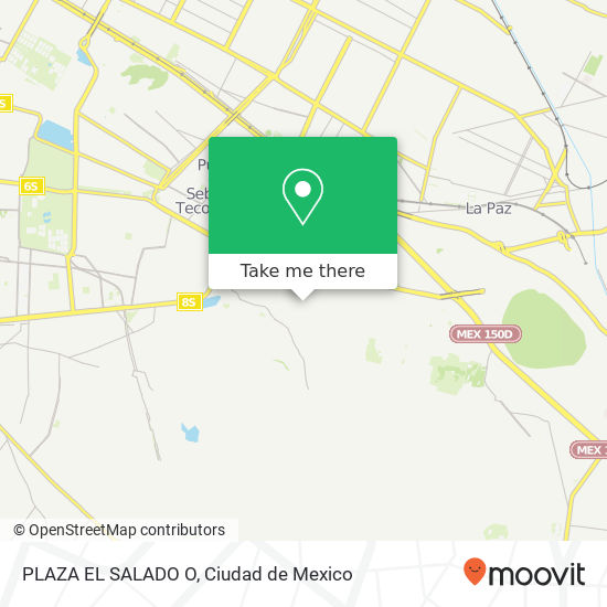 PLAZA EL SALADO  O map