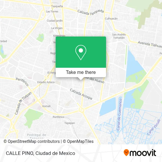 CALLE PINO map