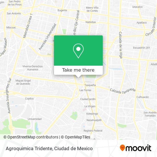 Agroquimica Tridente map