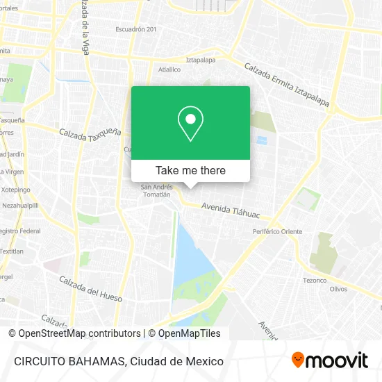 CIRCUITO BAHAMAS map