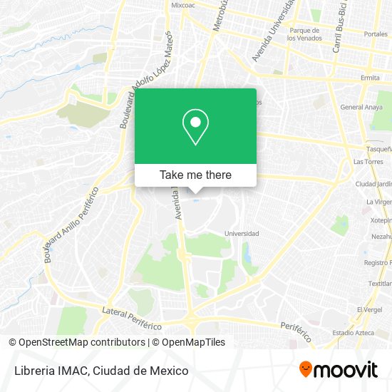 Libreria IMAC map