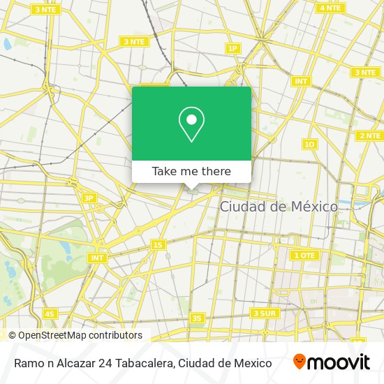 Mapa de Ramo n Alcazar 24 Tabacalera