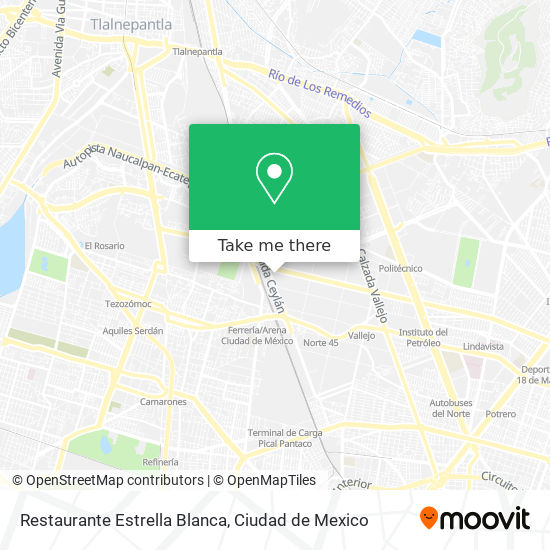 Restaurante Estrella Blanca map