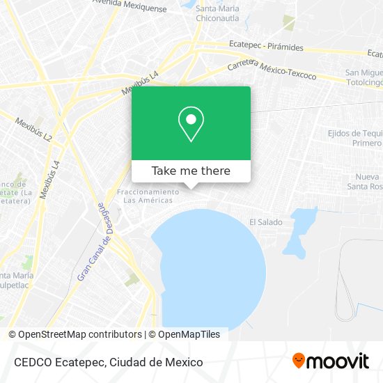 CEDCO Ecatepec map