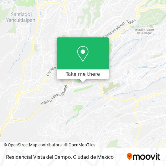 Mapa de Residencial Vista del Campo