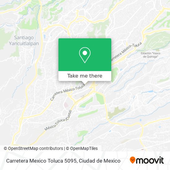 Carretera Mexico Toluca 5095 map