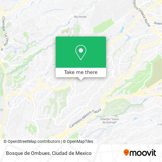 Bosque de Ombues map