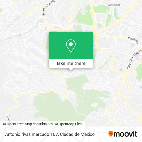 Antonio rivas mercado 107 map