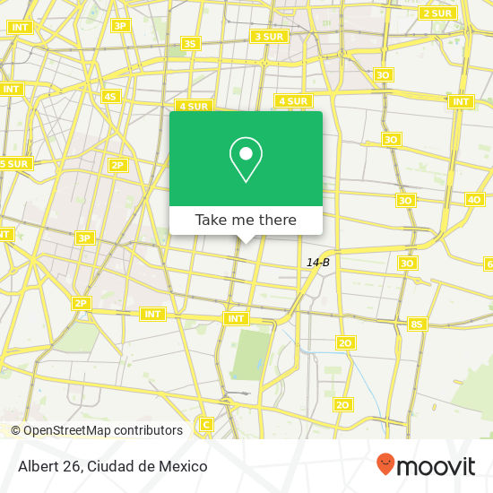 Albert  26 map