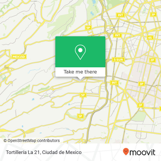 Tortillería La 21 map