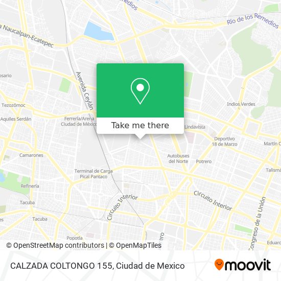 CALZADA COLTONGO 155 map