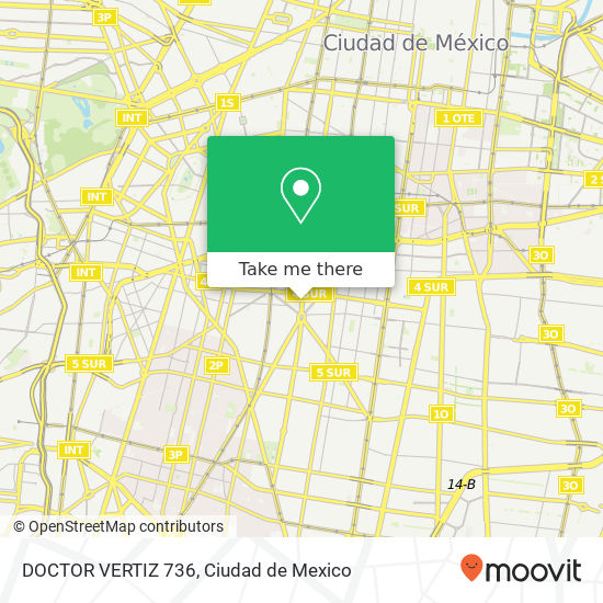 DOCTOR VERTIZ   736 map