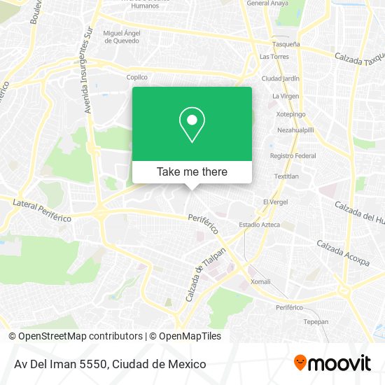 Av  Del Iman  5550 map