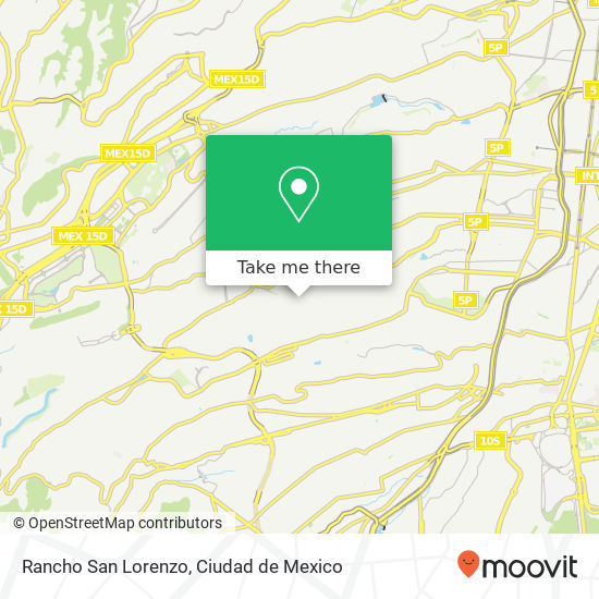 Mapa de Rancho San Lorenzo