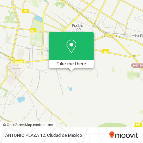 ANTONIO PLAZA   12 map