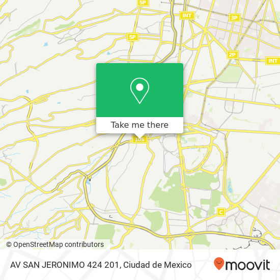 AV  SAN JERONIMO 424 201 map