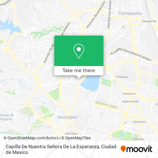 Capilla De Nuestra Señora De La Esperanza map