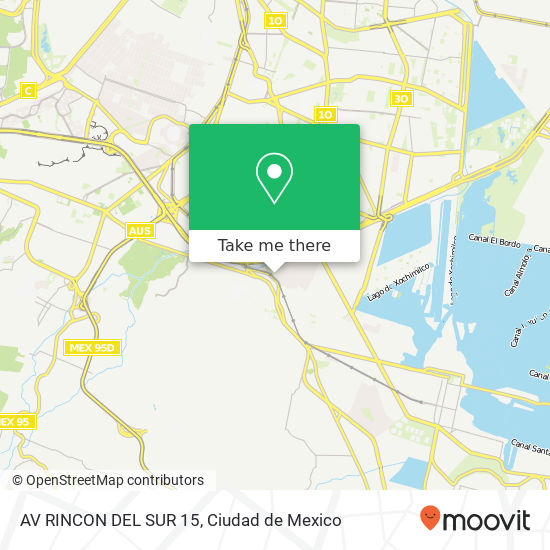 AV  RINCON DEL SUR 15 map