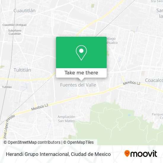 Herandi Grupo Internacional map