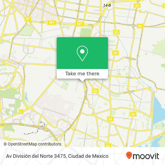 Av  División del Norte 3475 map