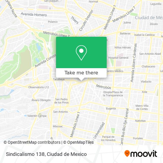 Sindicalismo 138 map