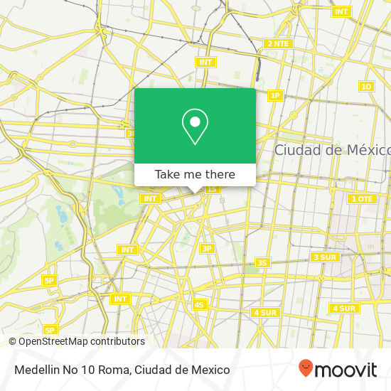 Medellin No  10  Roma map