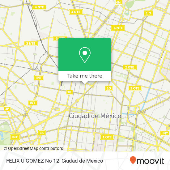 FELIX U  GOMEZ No  12 map