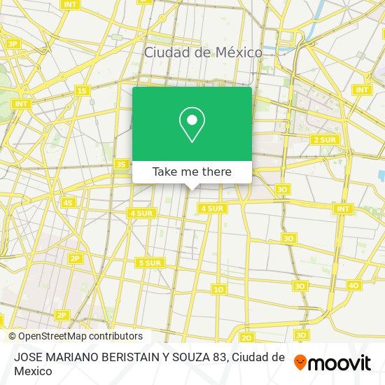 JOSE MARIANO BERISTAIN Y SOUZA  83 map