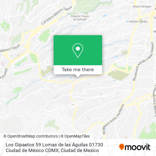 Los Gipaetos 59 Lomas de las Águilas 01730 Ciudad de México  CDMX map