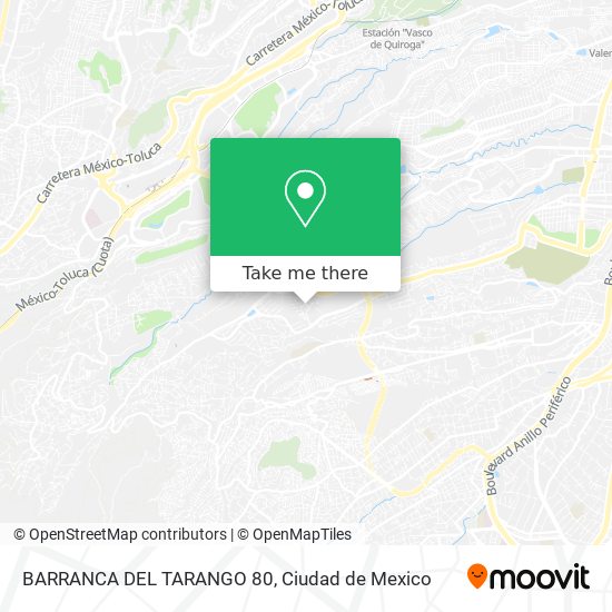 Mapa de BARRANCA DEL TARANGO   80