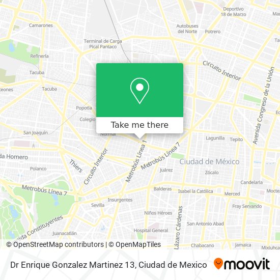 Mapa de Dr  Enrique Gonzalez Martinez  13